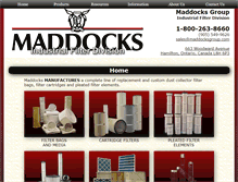 Tablet Screenshot of maddocksgroup.com